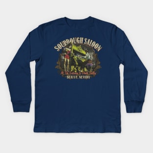 Sourdough Saloon Beatty 1905 Kids Long Sleeve T-Shirt